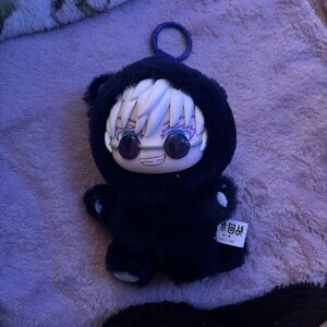 Jujutsu Kaisen Cat Ear Plushie Series Keychains Gift Blind Box GOJO
